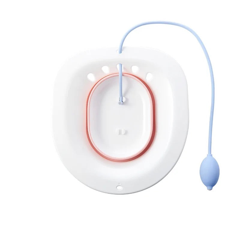 Sitz Bath for Toilet Seat with pump ,Postpartum Care By VidaMom