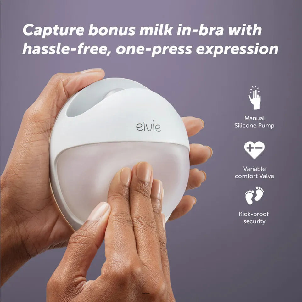 Elvie Curve Silicone Wearable Breast Pump