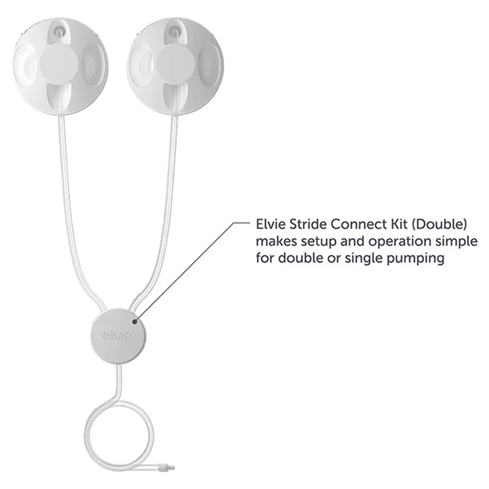 Elvie - Stride Double Breast Pump Connect Kit