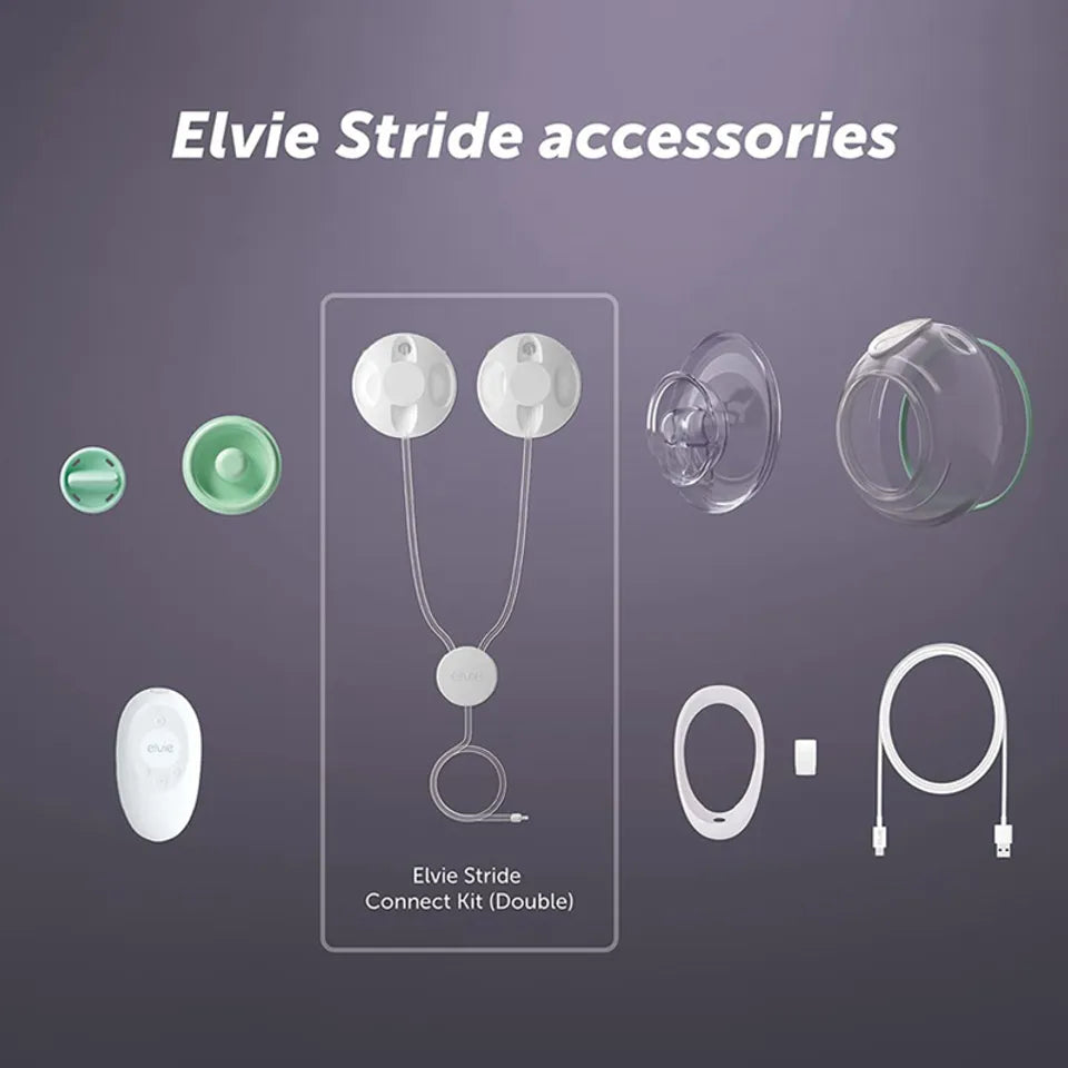 Elvie - Stride Double Breast Pump Connect Kit