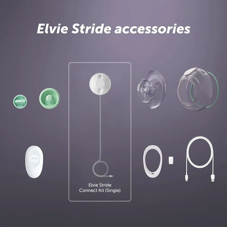 Elvie - Stride Single Breast Pump Connect Kit