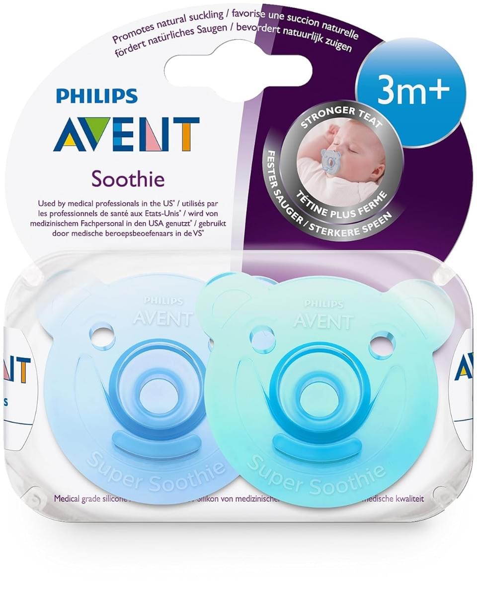 Philips Avent Soothie 3m+ Boys 2pcs