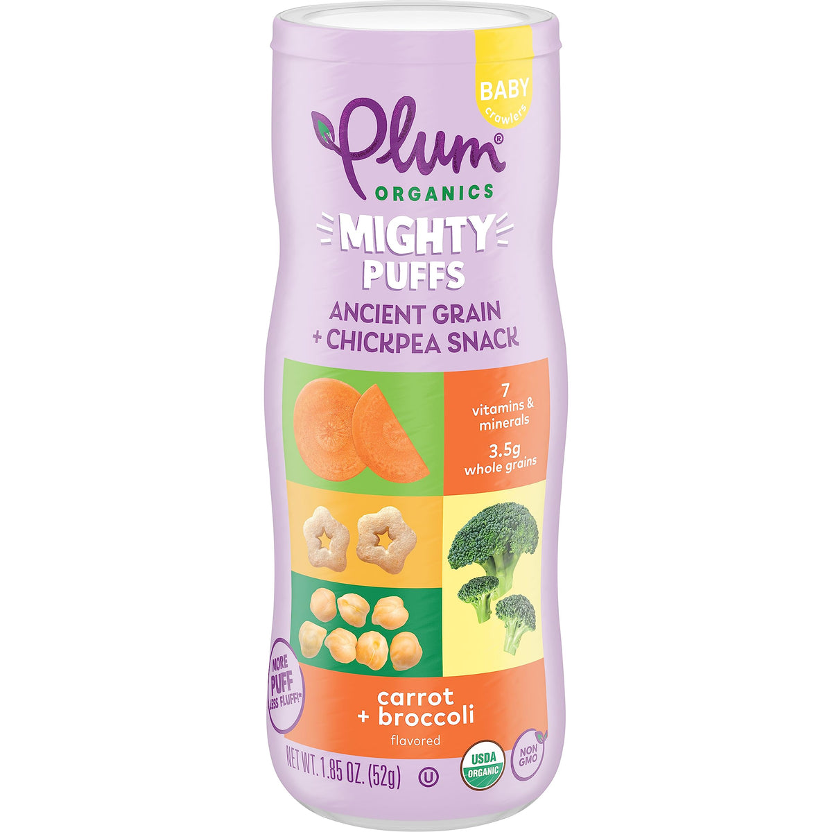 Plum Organics Mighty Puffs Organic Baby Food