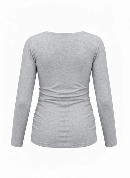 Become a Mom Tube Top (Grey, Medium)