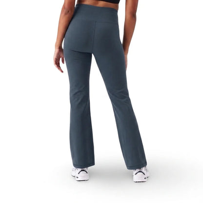 Become a Mom Active Bootcut Pants (Steel Blue, Medium)