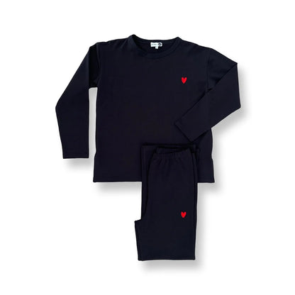 Become a Mom Lego Maternity Tracksuit (Black, Medium)