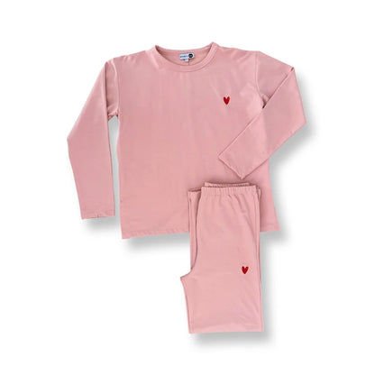 Become a Mom Lego Maternity Tracksuit (Rose, Small)