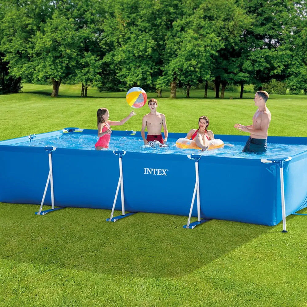 Intex Rectangular Frame Pool Set