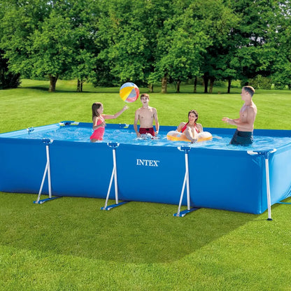 Intex Rectangular Frame Pool Set
