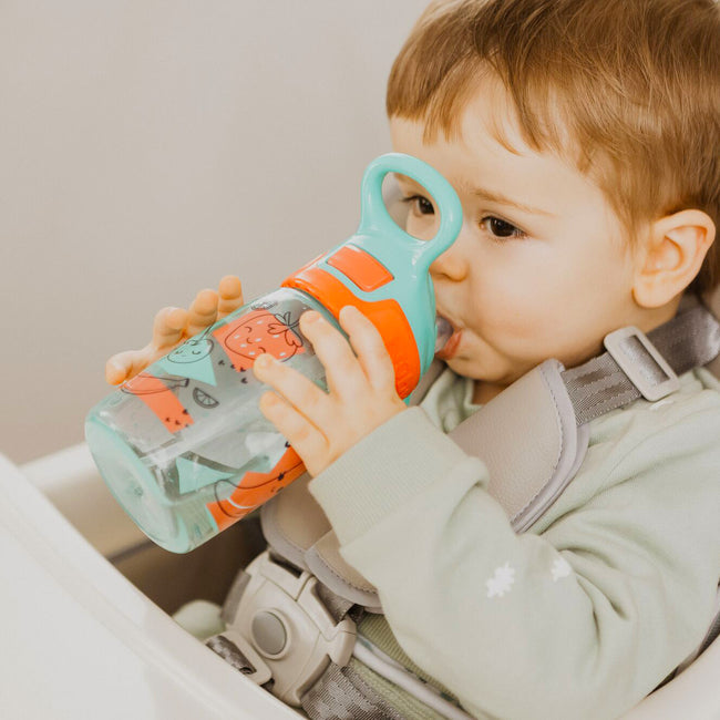 أكواب Nuby Incredible Gulp (فراولة) - عبوة من قطعتين