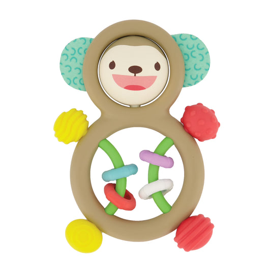 Infantino Busy Lil Sensory Rattle (Monkey)