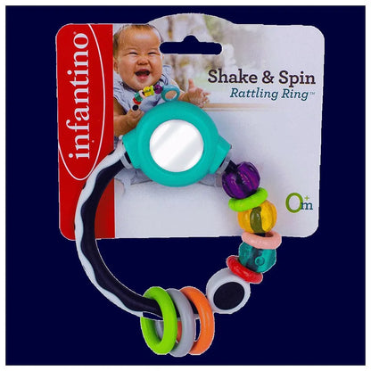 Infantino Shake & Spin Rattling Ring