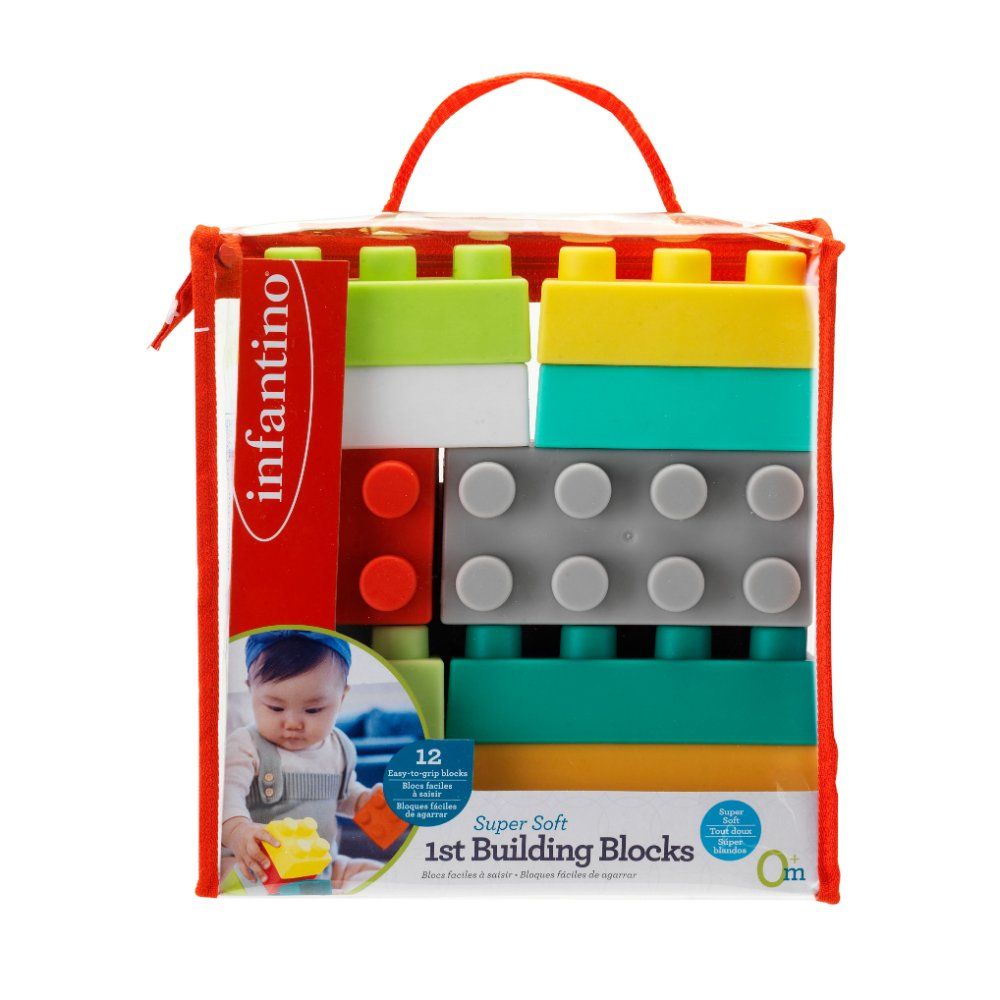 Infantino Super Soft 1st Building Blocks