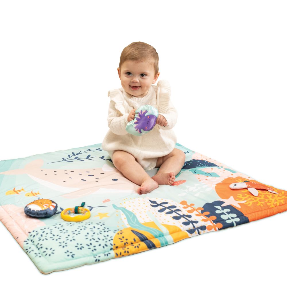 Infantino Underwater 3 In 1 Activity Gym With Sea Themed Toys