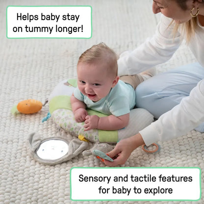 Ingenuity - Cozy Sylvi Tummy Time Activity Pillow - Multicolor