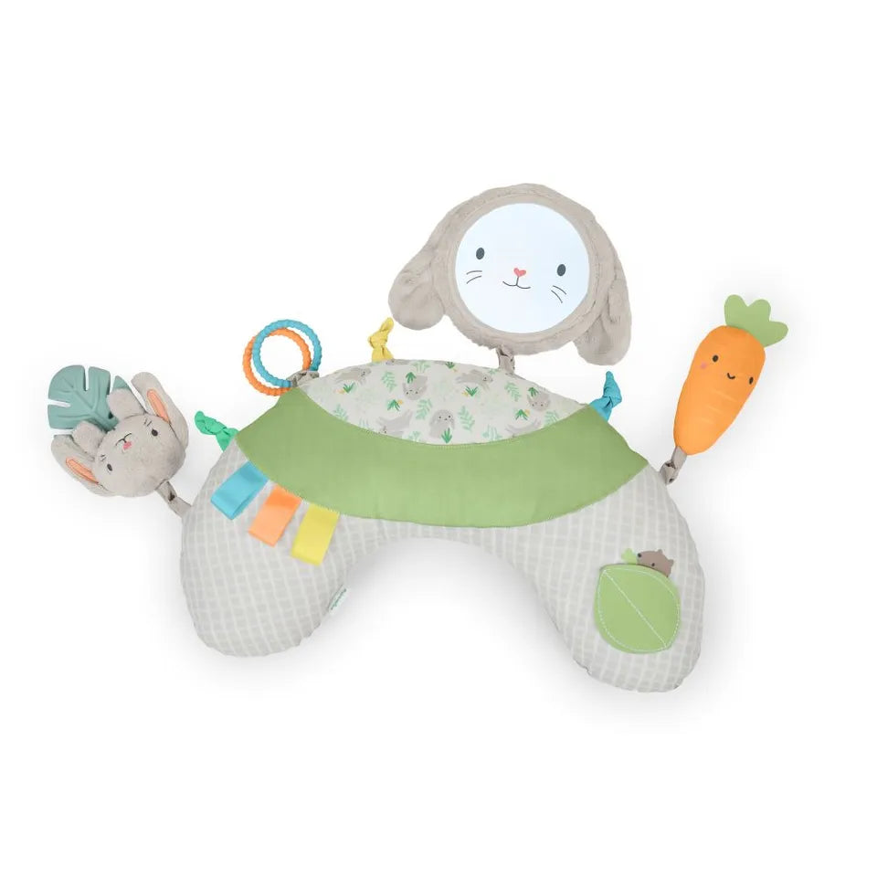 Ingenuity - Cozy Sylvi Tummy Time Activity Pillow - Multicolor