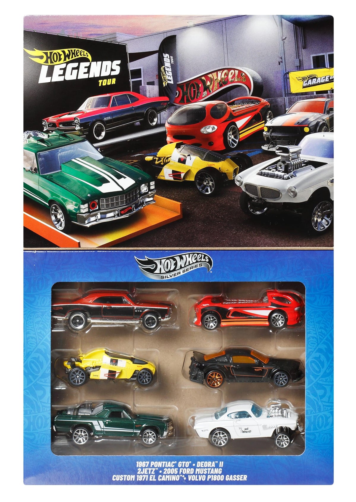 Hot Wheels Legends Tour Themed Multipack 2025 – 6 Cars