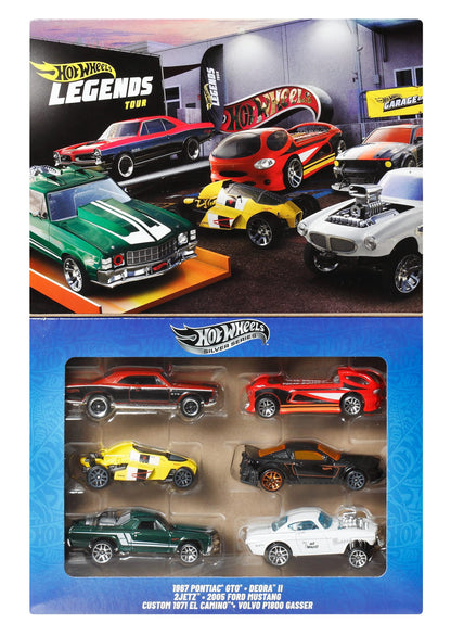 Hot Wheels Legends Tour Themed Multipack 2025 – 6 Cars