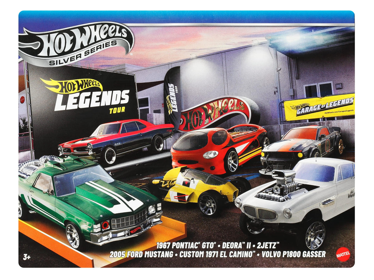 Hot Wheels Legends Tour Themed Multipack 2025 – 6 Cars