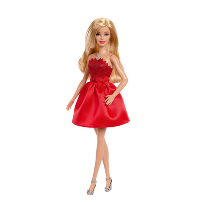 Barbie 80th Anniversary Ruby-Red Celebration Fashion Doll
