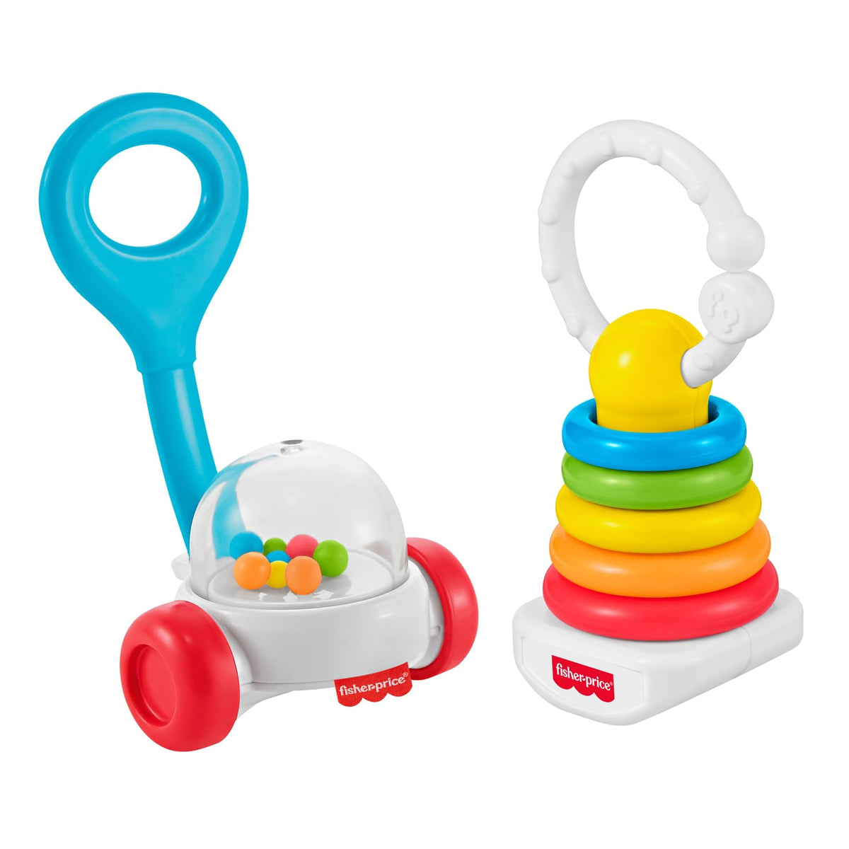 Fisher-Price Newborn Classics Sensory Activity Toys – 2-Pack