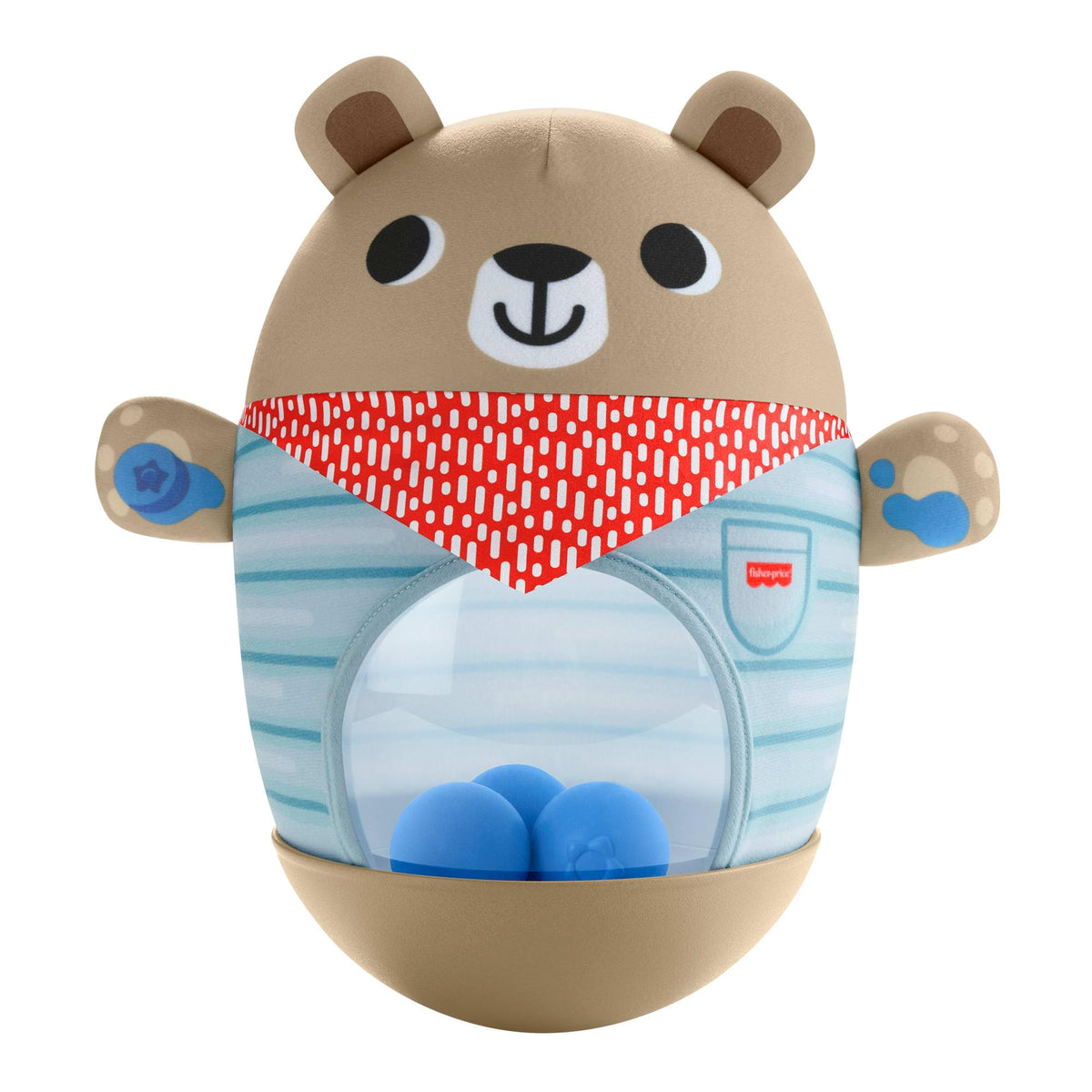 Fisher-Price Friendship Forest Bat & Wobble Inflatable Bear