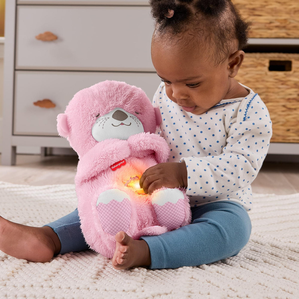 Fisher-Price Soothe 'n Snuggle Otter Baby Soothing Toy