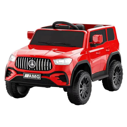 Tobbi Kids - Mercedes AMG Style 12V Battery Ride-On Car with Remote Control - Red