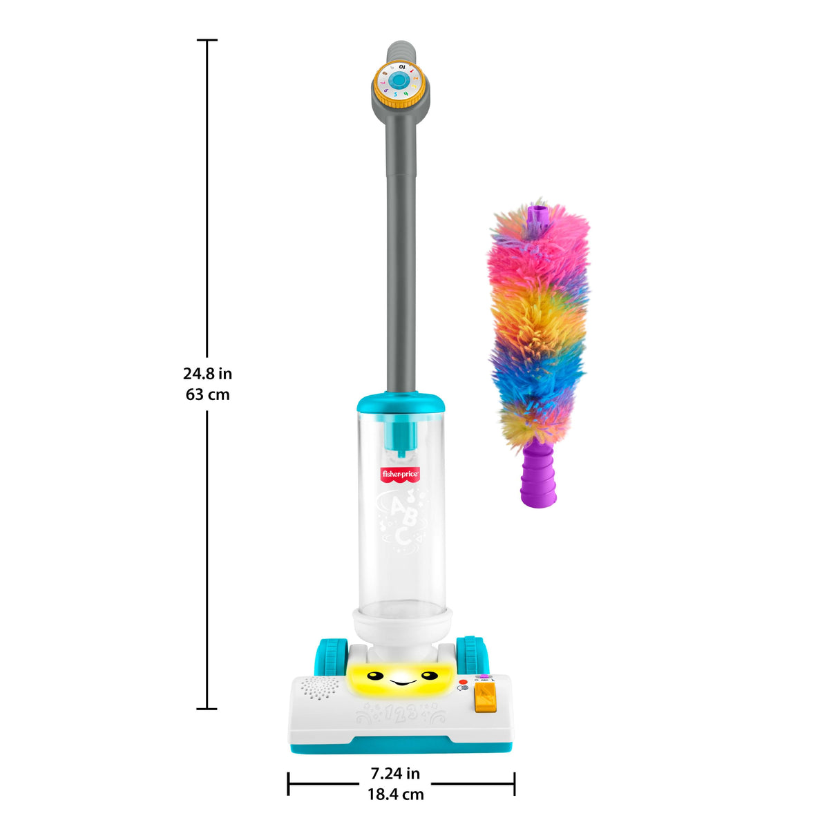 Fisher-Price Laugh & Learn 2-in-1 Vacuum Toy