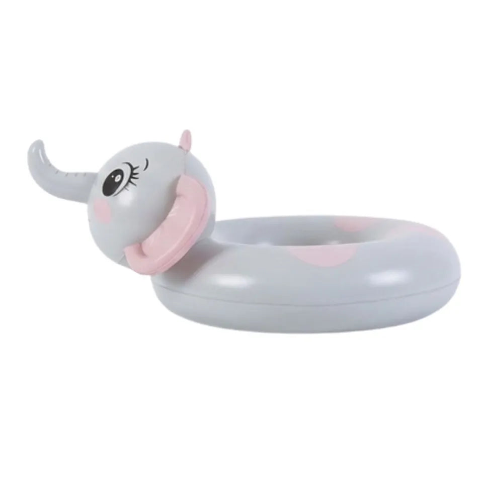 JILONG - Elephant Inflatable Swim Ring Grey