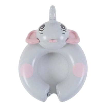 JILONG - Elephant Inflatable Swim Ring Grey