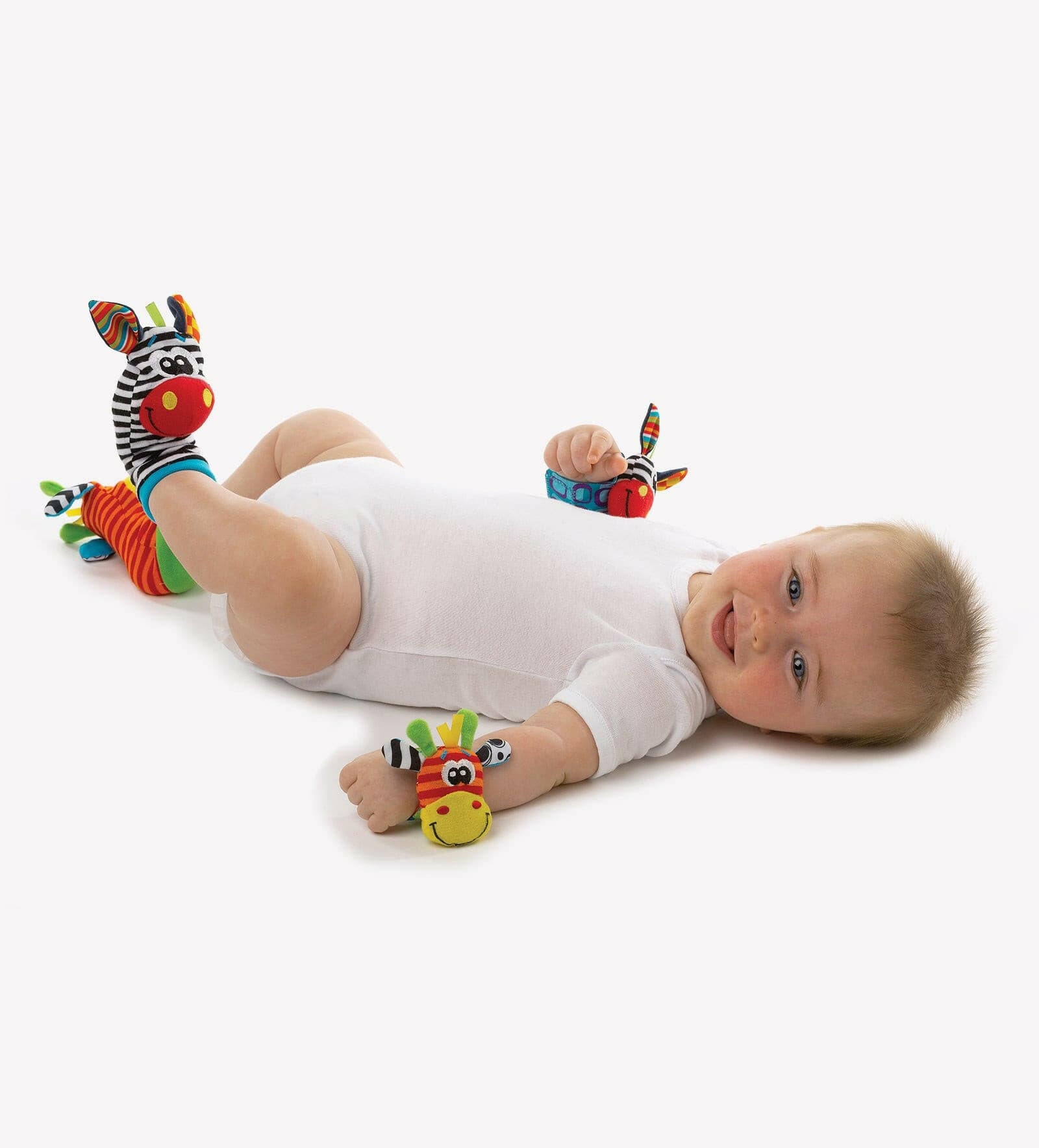 Jungle Wrist Rattle and Foot Finder by Playgro.