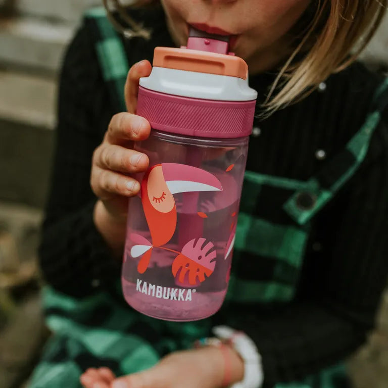 Kambukka Lagoon Kids Water Bottle With Straw (400ml)