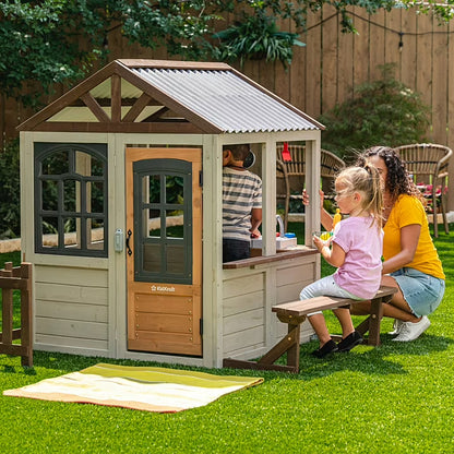 Kidkraft Pioneer Cottage Wooden Playhouse