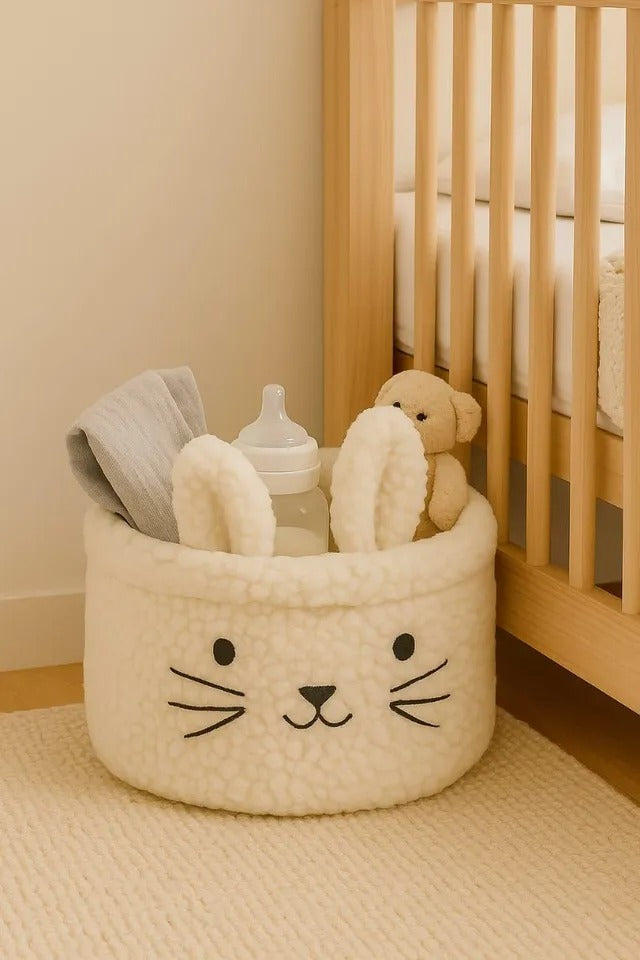 Kinder Valley Bunny Sherpa Storage Tub