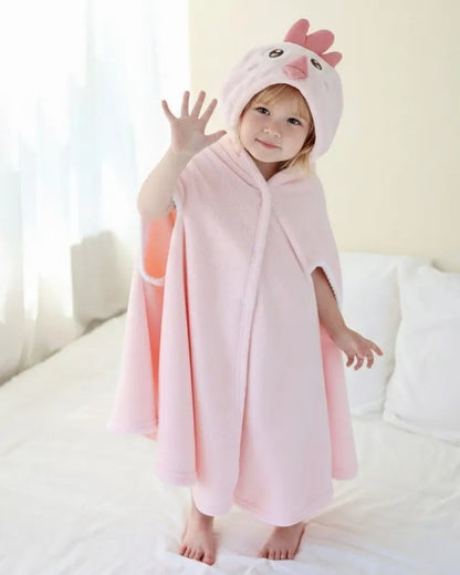 Kinder Valley ChickieCoo Hooded Cape Bath Robe (Pink)