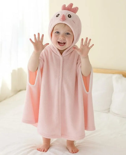 Kinder Valley ChickieCoo Hooded Cape Bath Robe (Pink)