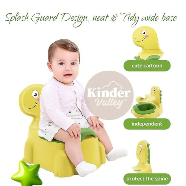 Kinder Valley Dino Potty Training Seat (Yellow)