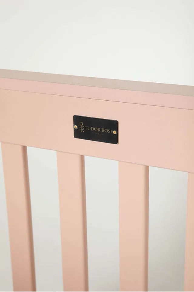 Kinder Valley Tudor Rose Ruby 4 In 1 Luxury Cot Bed (Pink)