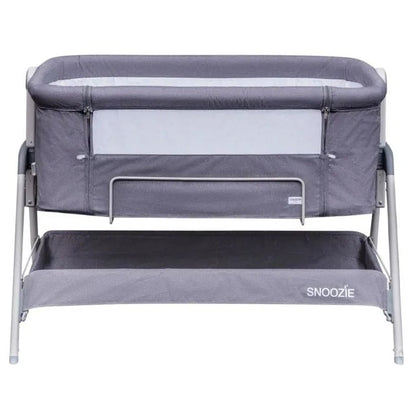Kinder Valley Snoozie Bedside Crib Grey