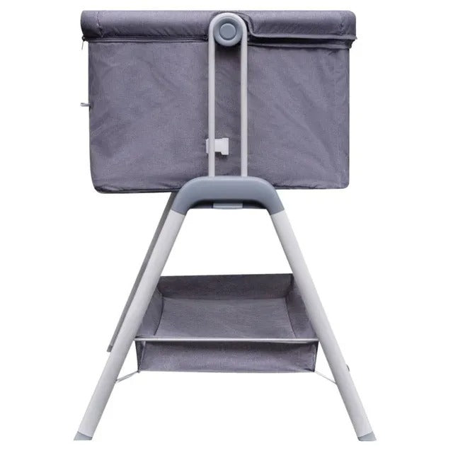 Kinder Valley Snoozie Bedside Crib Grey