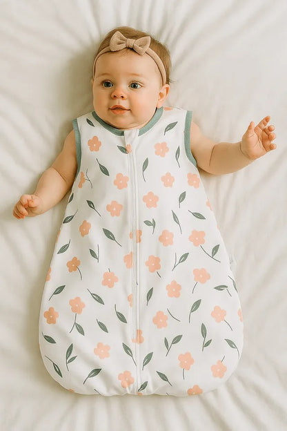 Kinder Valley Sleeveless Flora Cotton Sleeping Bag
