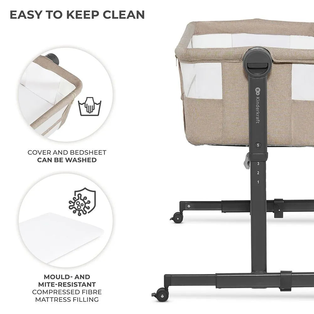 Kinderkraft Neste Up 2 Bedside Cot