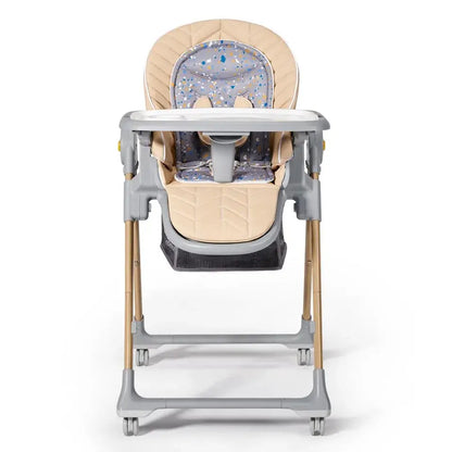 Kinderkraft LASTREE 2-in-1 Baby Bouncer & Feeding High Chair – Wood