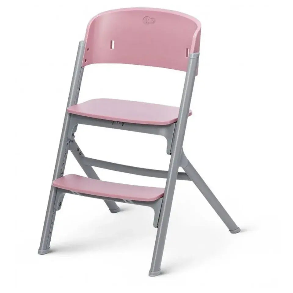 Kinderkraft LIVY 4-in-1 Highchair with Calmee Bouncer – Aster Pink