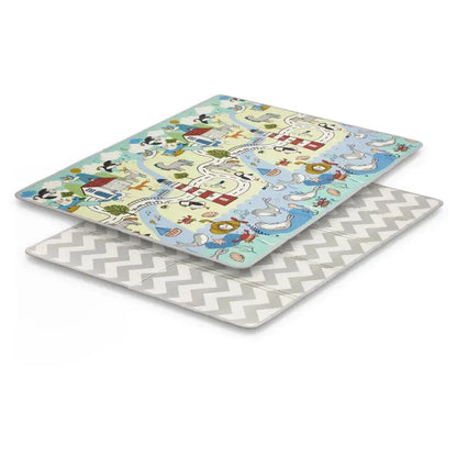 Kinderkraft Matty 2 Double-Sided Foldable Play Mat – 197 × 147 cm