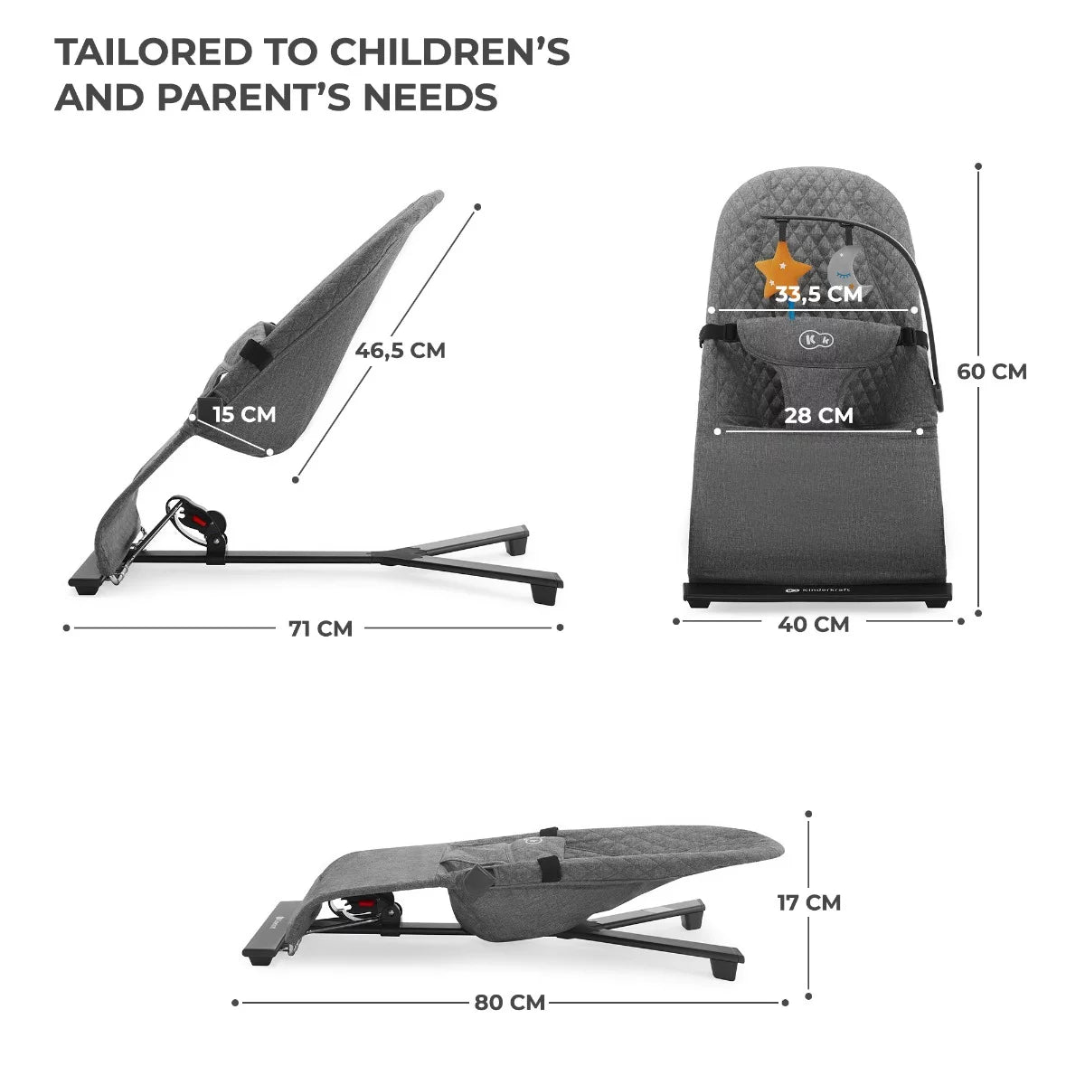 Kinderkraft Mimi Baby Bouncer