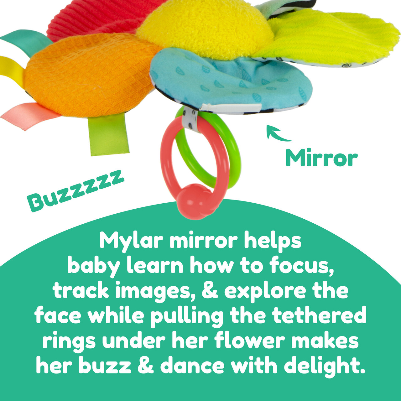 Lamaze Buzzy the Bee Clip & Go