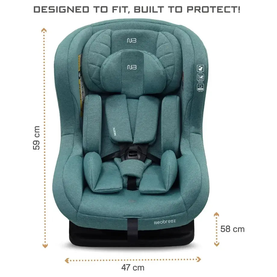 Neobreez NESTII 2-in-1 Convertible Baby Infant Car Seat – Green