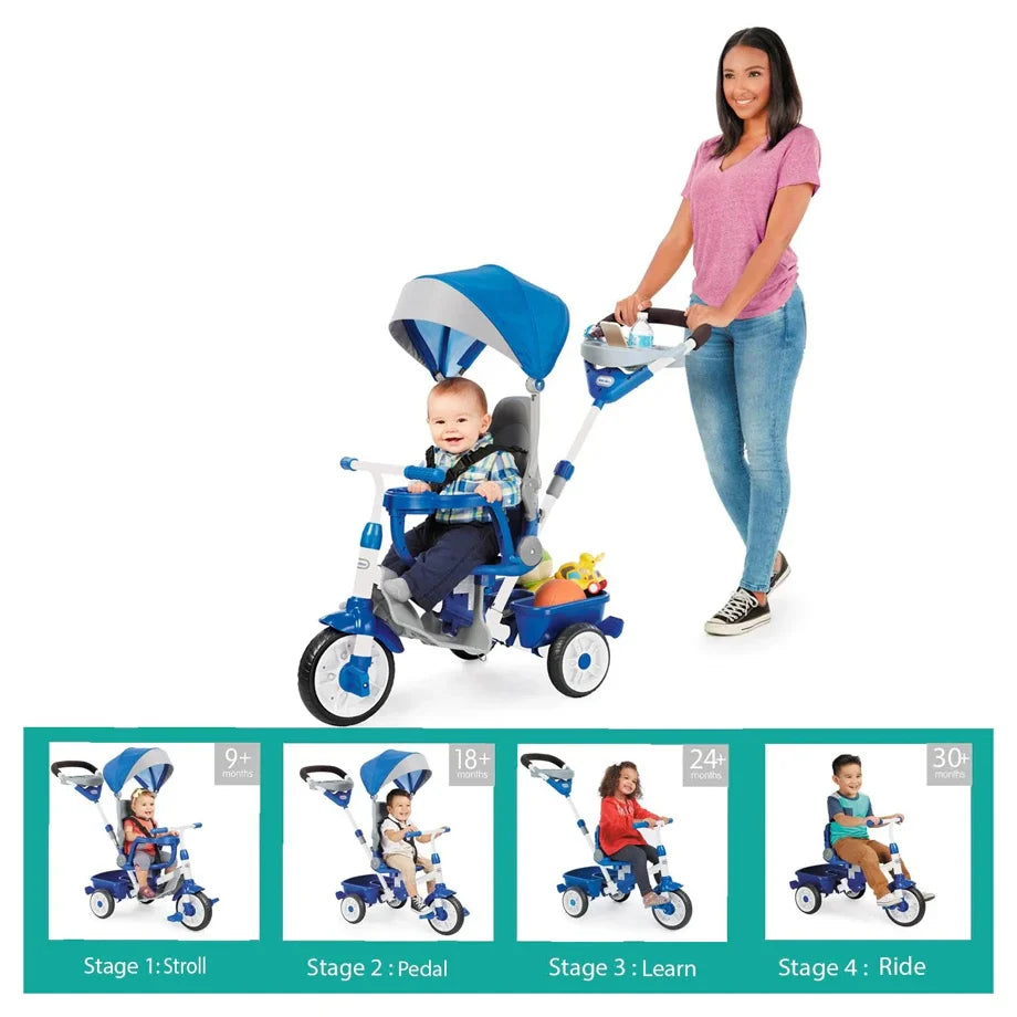Little Tikes Perfect Fit 4-in-1 Trike – Blue